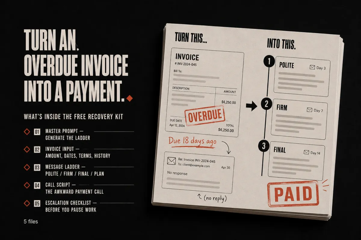 Chase Unpaid Invoices: what's inside